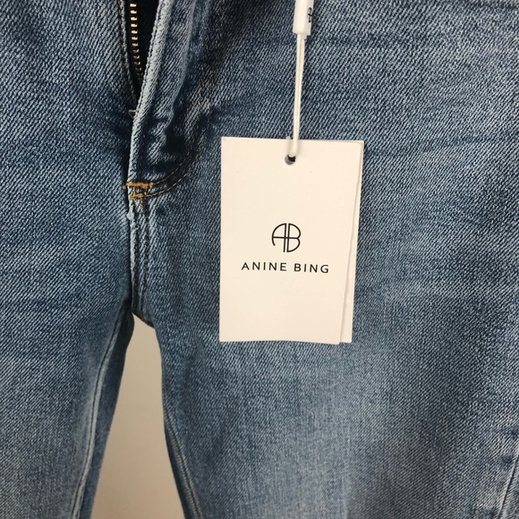 NWT Anine Bing Gabe Ripped Jeans 26 - Picture 5 of 13
